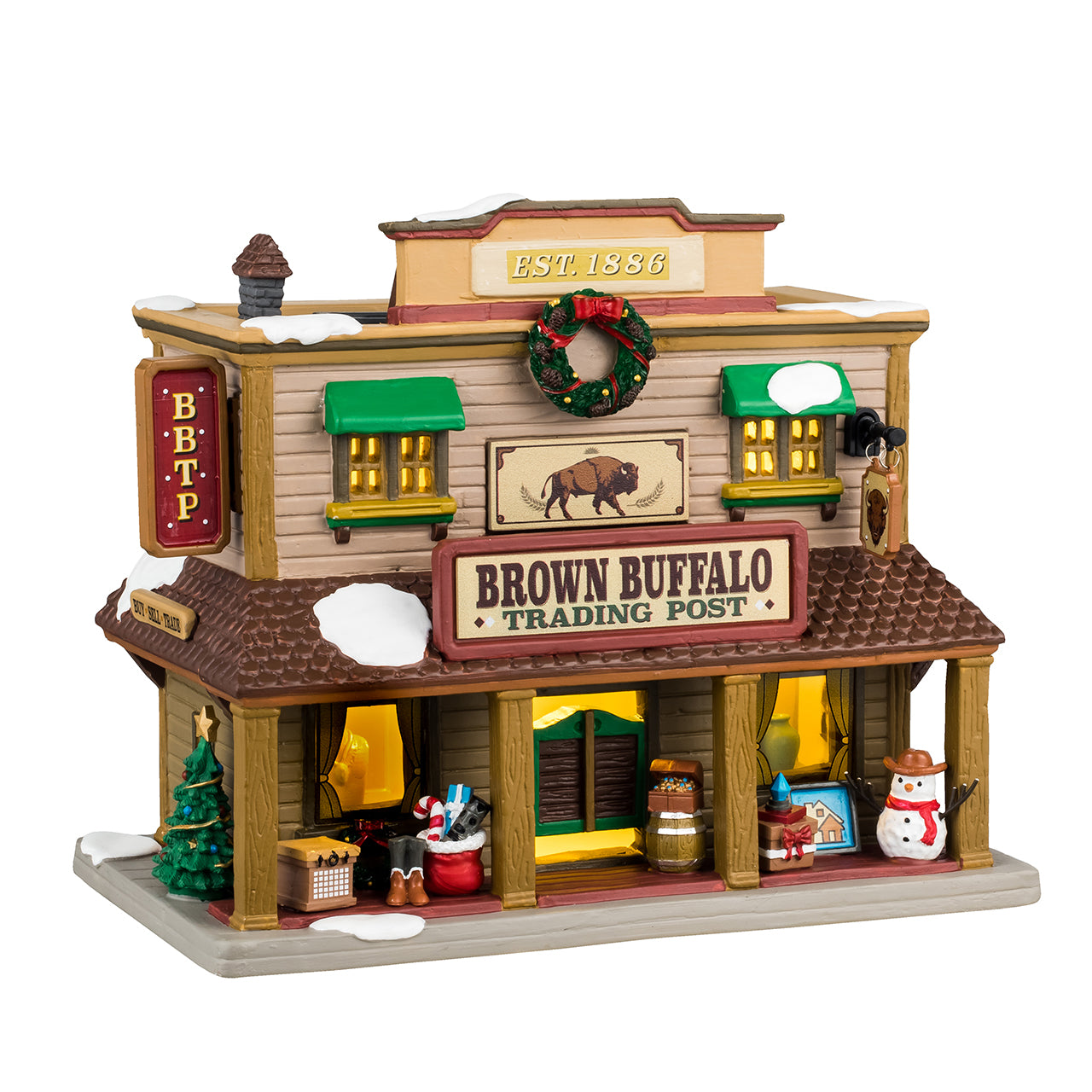 LEMAX Brown Buffalo Trading Post #45230